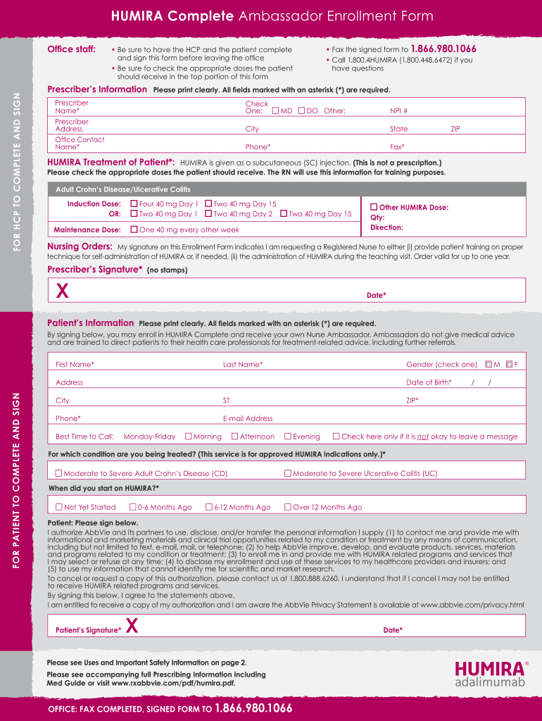 humira-complete-enrollment-form-enrollment-form