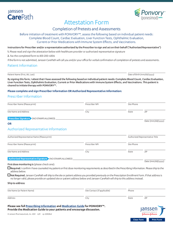Janssen Carepath Tremfya Enrollment Form Enrollment Form