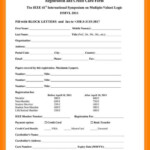 School Enrollment Form Ochs